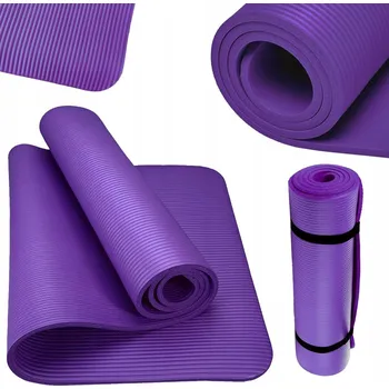 podložka na cvičení PODLOŽKA NA CVIČENÍ JÓGA FITNESS - STAR SILNÁ FIALOVÁ GIMNASTICKÁ 183x61x1,0