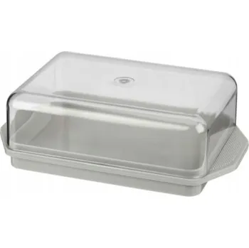 Máslenka Máslenka Galicja plastová průhledná, šedá