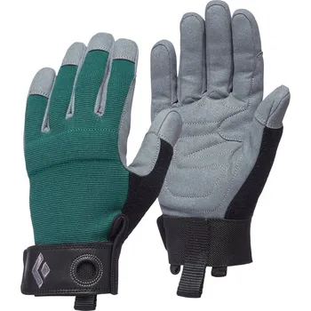 Horolezecké rukavice Ferratové rukavice Black Diamond Women'S Crag Gloves Velikost rukavic: M / Barva: zelená