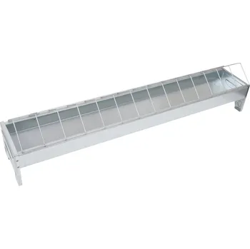 krmítko pozinkované, se sklopnou mřížkou, pro mláďata drůbeže, 500 x 75 x 70 mm 0.30 Kg TOP Sklad4 308111 (0.30 Kg TOP Sklad4 308111)