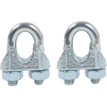 Železářství svorka lanová, pozinkovaná, balení 2 ks, 8 mm 0.11 Kg TOP Sklad4 707073 (0.11 Kg TOP Sklad4 707073)