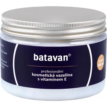 Batavan profesionální kosmetická vazelína s vitamínem E, 400ml