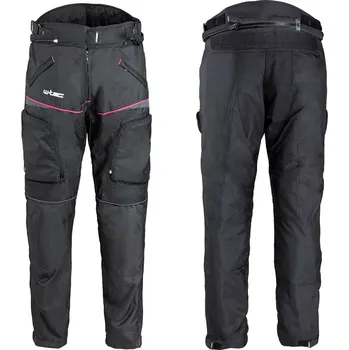 Moto kalhoty W-Tec Dámské moto kalhoty W-TEC Propant Lady Barva černo-růžová, Velikost S