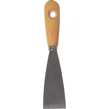 Malířská špachtle špachtle ocelová, s dřevěnou rukojetí a náklepovým nýtem, 40 mm, hobby 0.08 Kg TOP Sklad4 500242 (0.08 Kg TOP Sklad4 500242)