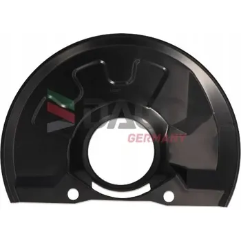 Brzdový kotouč DACO 612501 Krycí plech brzdového kotouče, brzdový kotouč