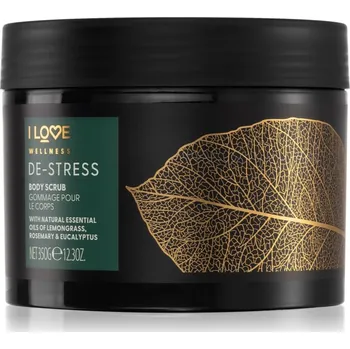 Tělový peeling I Love Wellness De-Stress tělový peeling se solí 350 g