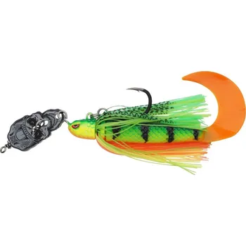 Umělá nástraha Madcat Třpytka Skull Blade Jig XL Sinking Firetiger UV - 18 cm 55 g