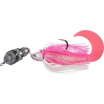 Umělá nástraha Madcat Třpytka Skull Blade Jig XL Sinking Fluo Pink UV - 18 cm 75 g