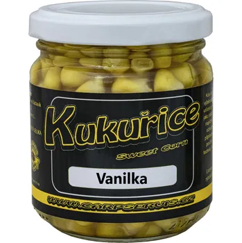 Návnadová surovina Carp Servis Václavík Kukuřice Sweet Corn Příchuť: Vanilka, Objem: 212 ml