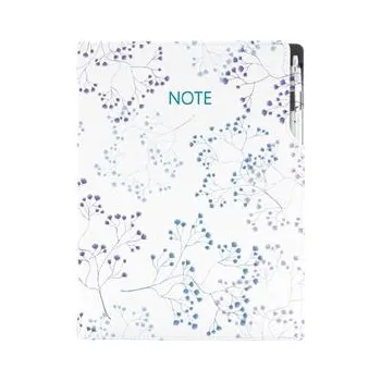 Notes - zápisník DESIGN A4 čtverečkovaný - Luční kvítí