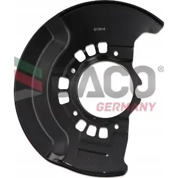 Brzdový kotouč DACO 613914 Krycí plech brzdového kotouče, štít brzdového kotouče