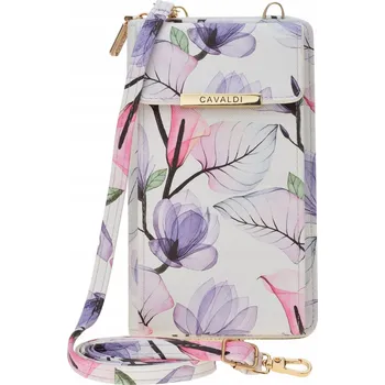 Kabelka Cavaldi kabelka přes rameno eko kůže bílá