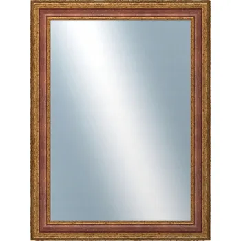 Zrcadlo Zrcadlo DANTIK nástěnné obdélníkové rám dřevo 600 x 800 mm