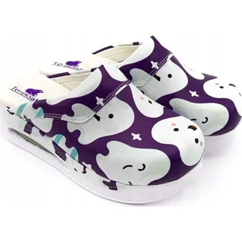 Pracovní obuv Pantofle Sabo, růžové, velikost 39