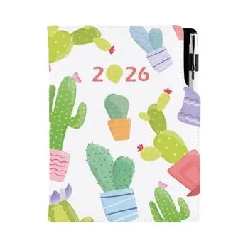 Diář Diář DESIGN týdenní B5 2026 - Kaktus