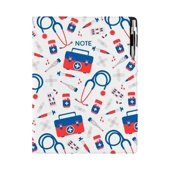 Notes DESIGN A4 tečkovaný - Doktor