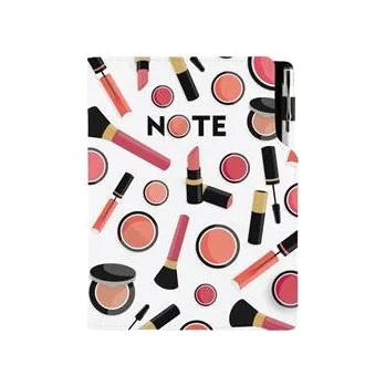 Zápisník Notes - zápisník KOSMETICKÝ Make up - DESIGN B6 čtverečkovaný