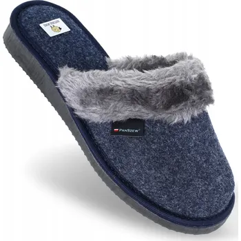 Dámská obuv Teplé Pantofle Dámské FILCOVÉ Bačkory Domácí VLNĚNÉ 36-41 PanSzew