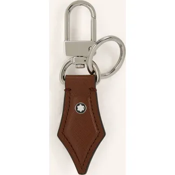 Módní doplněk Montblanc Přívěsek Na Tašku Sartorial Z Kůže Saffiano, hnědá