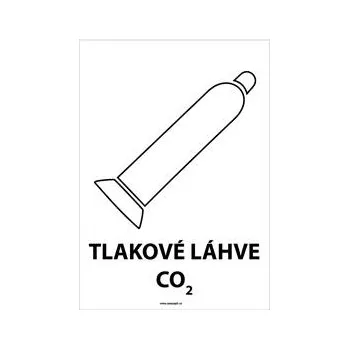 TLAKOVÉ LAHVE CO2, plast 2 mm, A5