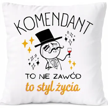 Polštář Polštář Pro Babičku jako Dárek s potiskem Fotografie Bílý PoliDraw