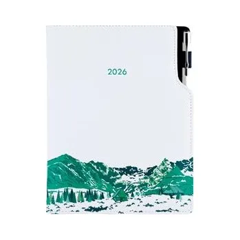 Diář Diář DESIGN týdenní B5 2026 český - bílá - Hory