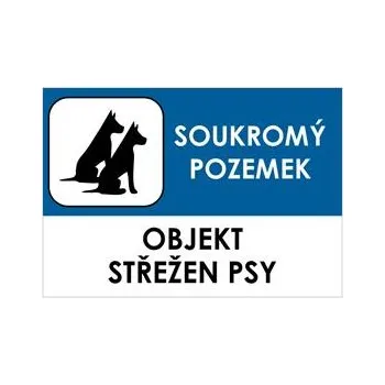 OBJEKT STŘEŽEN PSY, plast 1 mm, A5