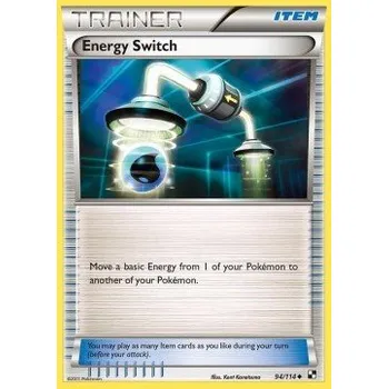 Karetní hra Pokémon BLW 094/114 Energy Switch - Black & White Stav: Excellent, Verze: REVERSE HOLO