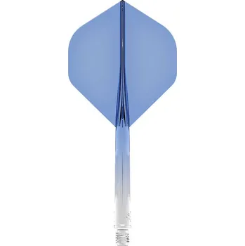 Příslušenství pro šipky Mission letky Force 90 Gradient Blue No.2, Velikost Medium