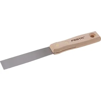 Malířská špachtle FESTA Špachtle ocelová 40mm, pevná, dřevěná rukojeť 0.076 Kg NÁŘADÍ Sklad2 32162 (0.076 Kg NÁŘADÍ Sklad2 32162)