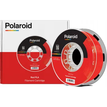 3D tisk POLAROID FILAMENT ČERVENÝ RED 3D PLA PREMIUM 1KG