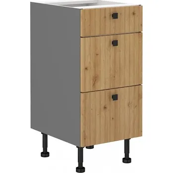 Stolarz-Lempert Kuchyňská skříňka Ava AR/ANT - dolní 40 D 3S šuplíková PREMIUM BOX