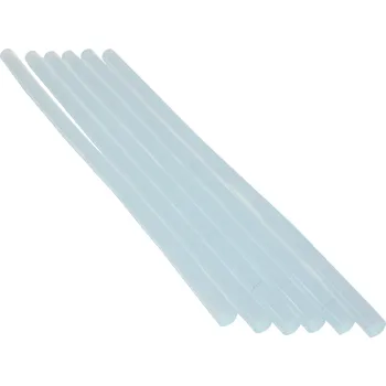 Příslušenství k lepící pistoli lepidlo tavné, transparentní, balení 10 ks, O 11,2 mm x 300 mm 0.28 Kg TOP Sklad4 601106 (0.28 Kg TOP Sklad4 601106)