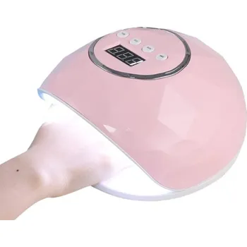 UV lampa na nehty MollyLac UV/LED lampa F6 48W růžová