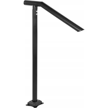 Zábradlí SucceBuy Madlo ke schodišti, zábradlí 71,3x101,5 CM pro 1-3 schody, nosnost 200 kg, Ocel