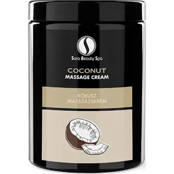 Masážní přípravek Sara Beauty Spa masážní krém Kokos 1000ml