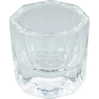 Přípravek na oči Skleněná nádobka na míchání barev