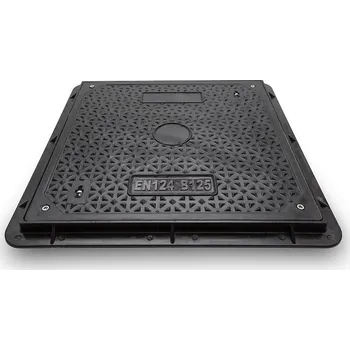 poklop Promodos Line pojezdový Axedo B125 750 x 750 mm černý