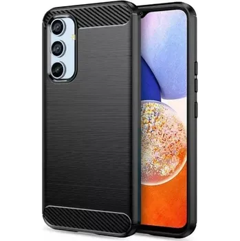 Pouzdro na mobilní telefon Carbon pouzdro Samsung Galaxy A17 - černé (Carbon odolné pouzdro pro Samsung Galaxy A17 - černý kryt s karbonovým vzorem)