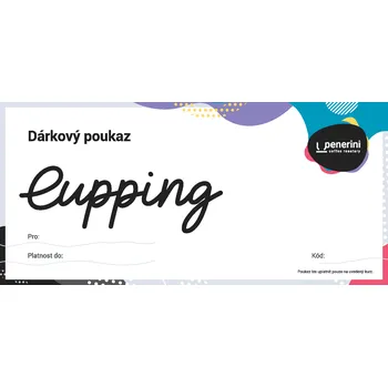 Káva Cupping Volné termíny: Dárkový poukaz