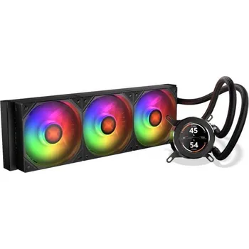 PC ventilátor Krux HydroGlance 360 ARGB LCD KRXE004
