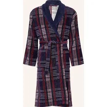 Dámský župan Gant Home Župan Unisex Holiday, tmavě modrá / červená / tmavě...