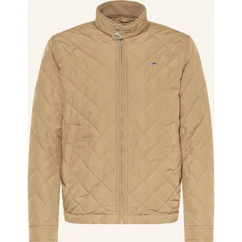 Gant Pánská Prošívaná Bunda, světle hnědá, 52