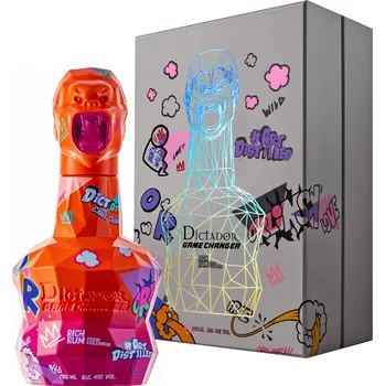 Rum Dictador Game Changer Orange & Pink Bottle v kazete 40% 0,7l