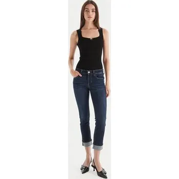 Liu Jo Jeansy UF5006 D4797 Tmavomodrá Slim Fit 27