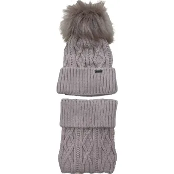 Čepice AJS Set čepice + nákrčník AJS 48-401/B - 54-56 (6)