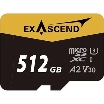 Paměťová karta Paměťová karta Exascend Catalyst microSD 512 GB s SD adaptérem