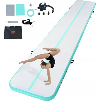 Žíněnka Matrace gymnastický Vevor zelený 598 cm x 101 cm