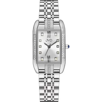 Hodinky JVD Dámské stříbrné módní designové hodinky JVD JZ217.1 ( )