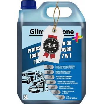 WC čistič ČISTIČ TOALET PRO TURISTICKÉ TOALETY DO NÁDRŽE 7v1 PREMIUM BLUE 5L